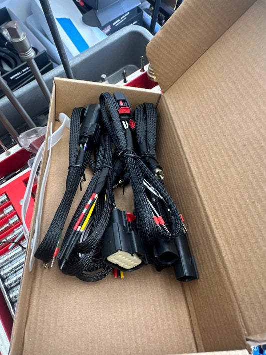 NVS AUDIO 2024 and up Plug and play T harness to add dsp or amplifier 2025 / 2024 / 2023.5 Harley cvo (just the harness )