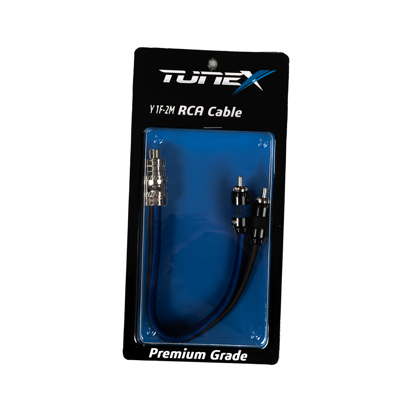 Tunex Premium Ofc RCA Cable 2 Male-1 Female Y Splitter image 1