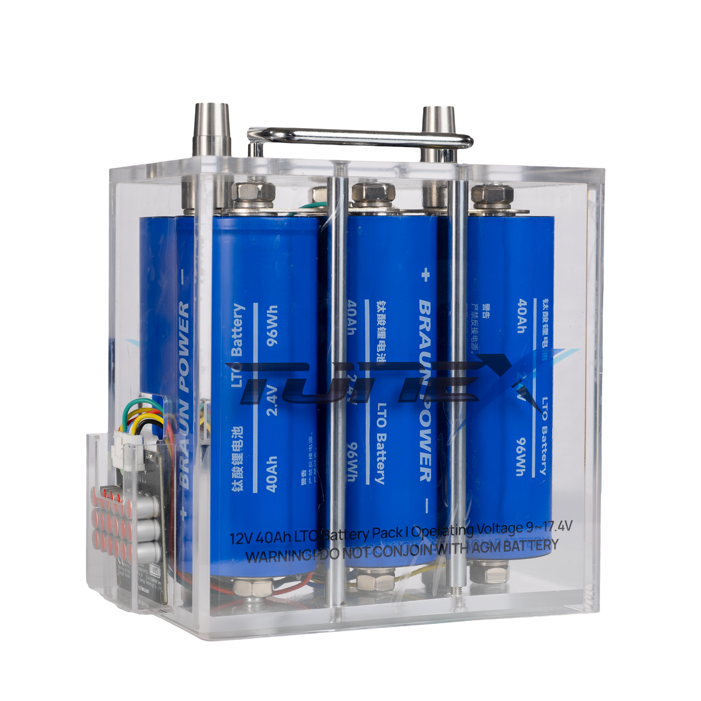 Tunex Single Bank Lithium Pack 40AH Cells LTO image 0