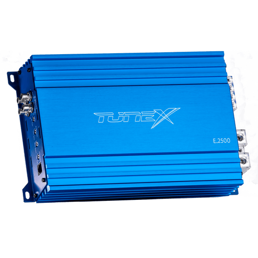 Tunex E.2500 Subwoofer Amplifier 2500w Mono w/ Bass Controller image 0