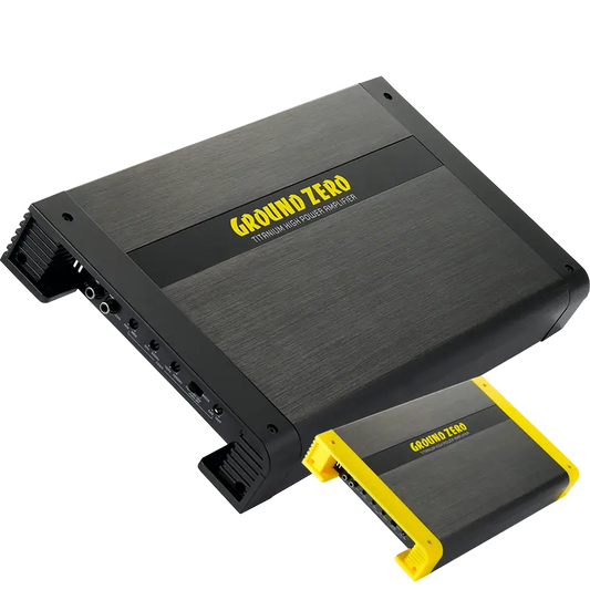 Ground Zero GZTA 4125X-B 4ch class A/B amplifier 640 Watts image 1