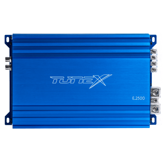 Tunex E.2500 Subwoofer Amplifier 2500w Mono w/ Bass Controller image 1