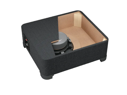 AUDISON APBX8DS Subwoofer Box | 500 W Peak Power | 200 mm | 4 + 4 ohm sub box