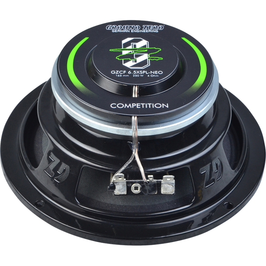 Ground Zero 6.5 GZCF 6.5XSPL-NEO Speakers Pair