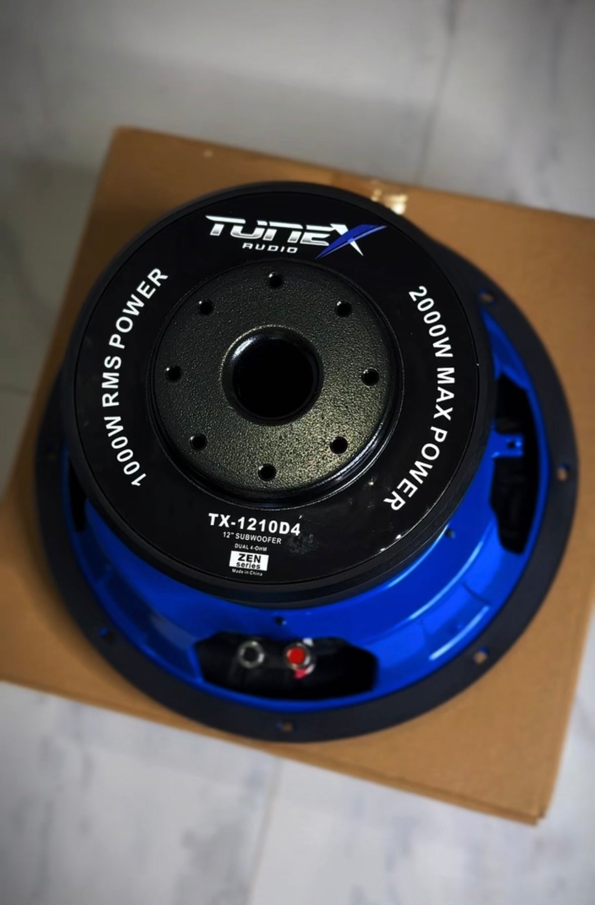 Tunex Zen 12" 1000rms Subwoofer TX1210-D4