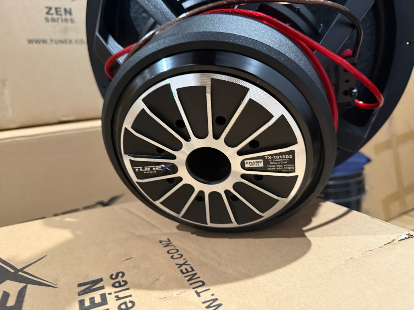 Tunex Car Audio TX1815 D2 1500rms 18 INCH