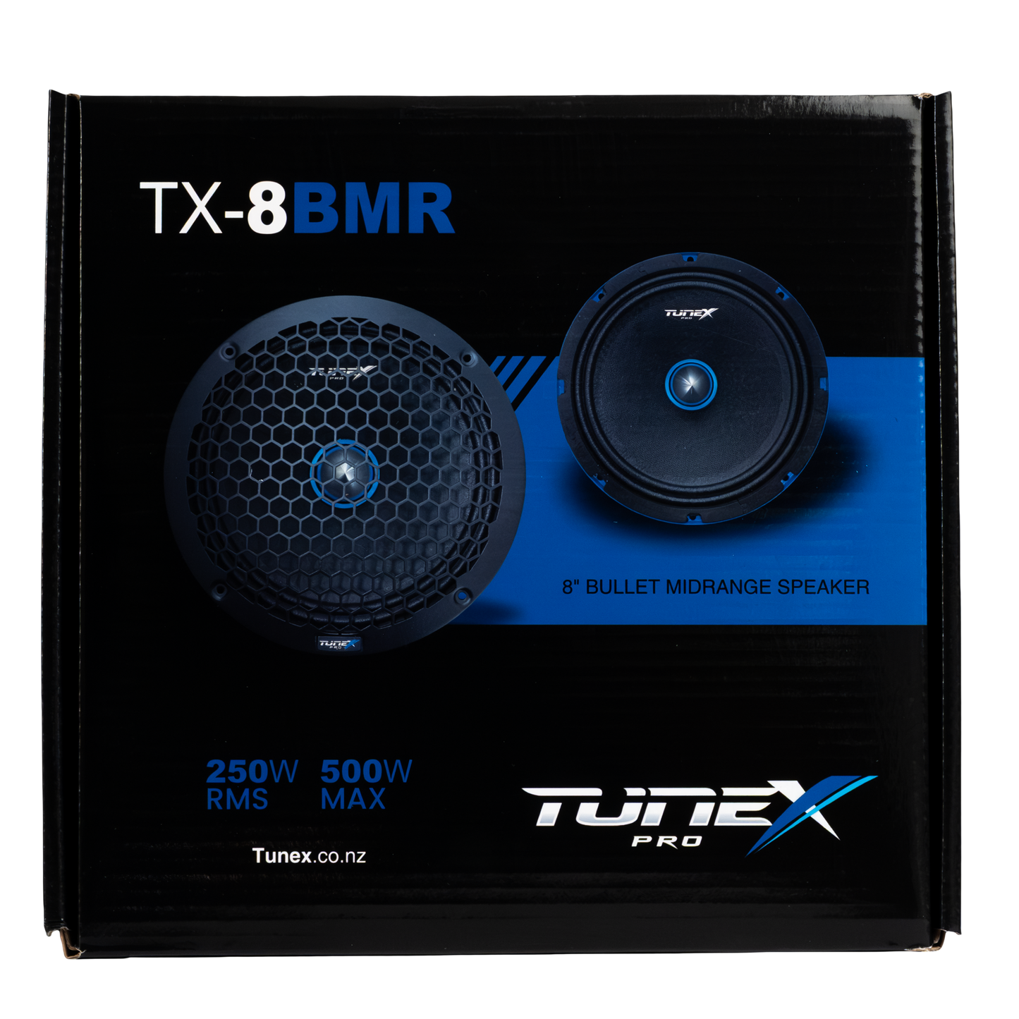 Tunex 8 Inch Bullet Midrange Speaker 250rms TX-8BMR (PAIR)