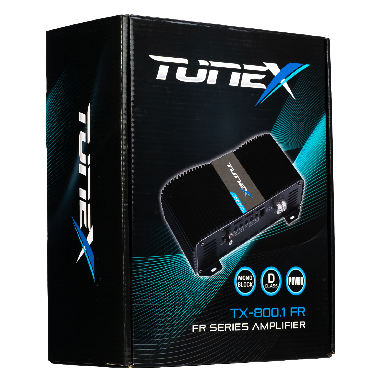 Tunex 800rms Full Range Mono Amp w/Remote Controller TX-800.1FR