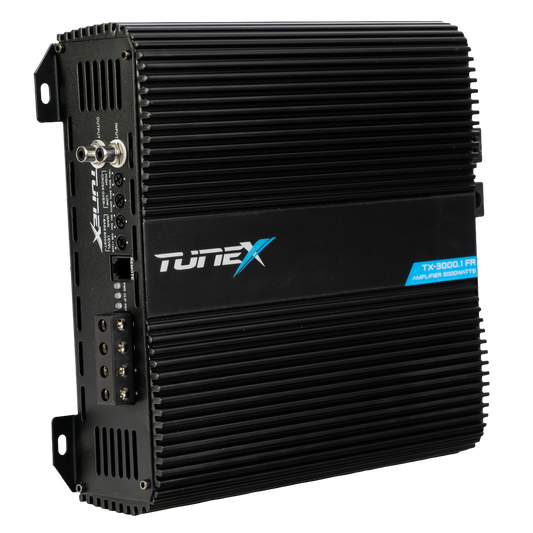 Tunex 3000rms Full Range Mono Amp w/Remote Controller TX-3000.1FR