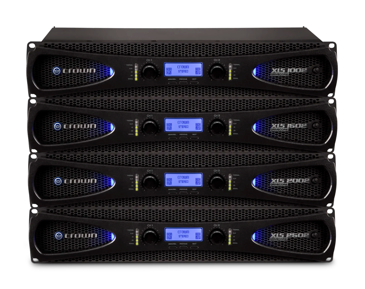 Crown XLS 1002 Two-channel, 350W @ 4Ω Power Amplifier