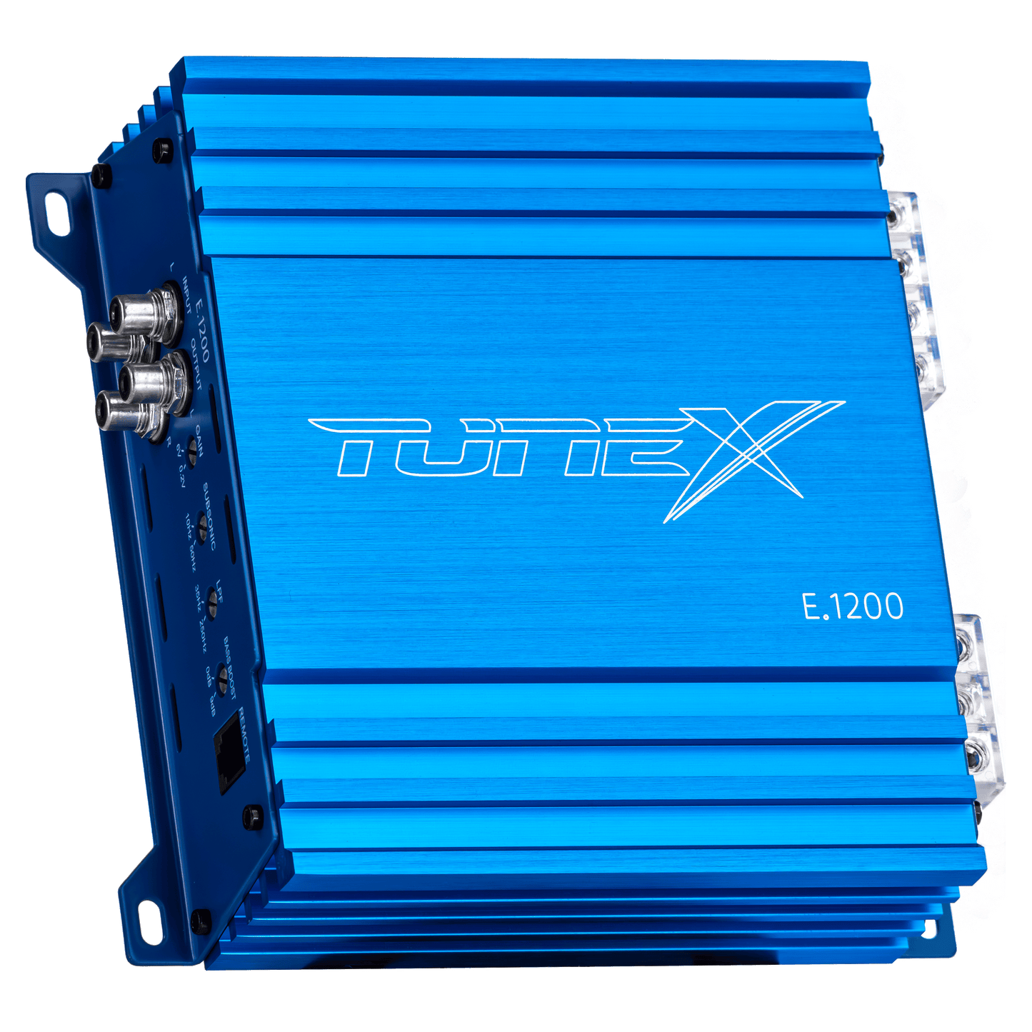 Tunex E.1200 Subwoofer Amplifier 1200w Mono w/ Bass Controller image 0