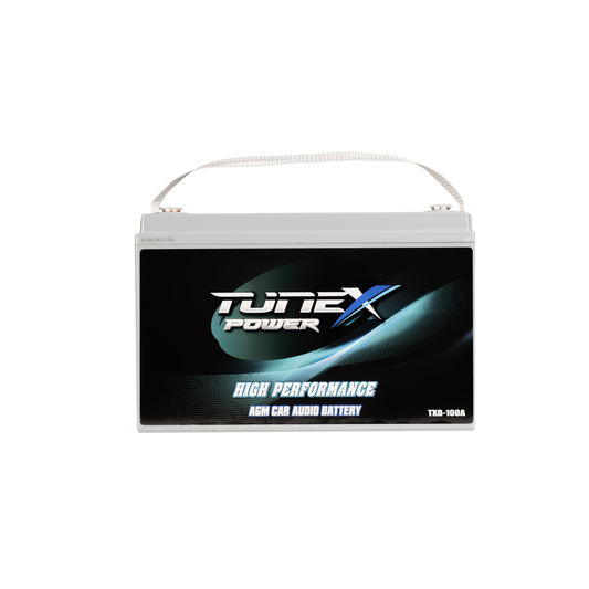 Tunex 100ah Car Audio Battery 12V DC TXB-100A image 1