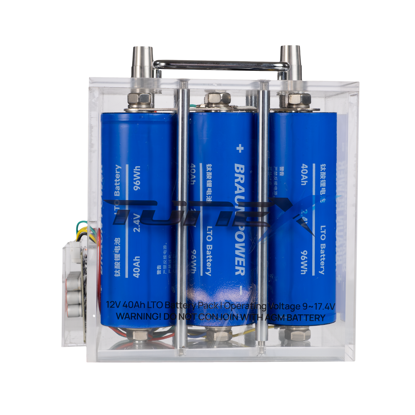 Tunex Single Bank Lithium Pack 40AH Cells LTO image 1