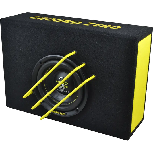 Ground Zero GZRB 16SPL 6.5″ Slim Sub enclosure image 1