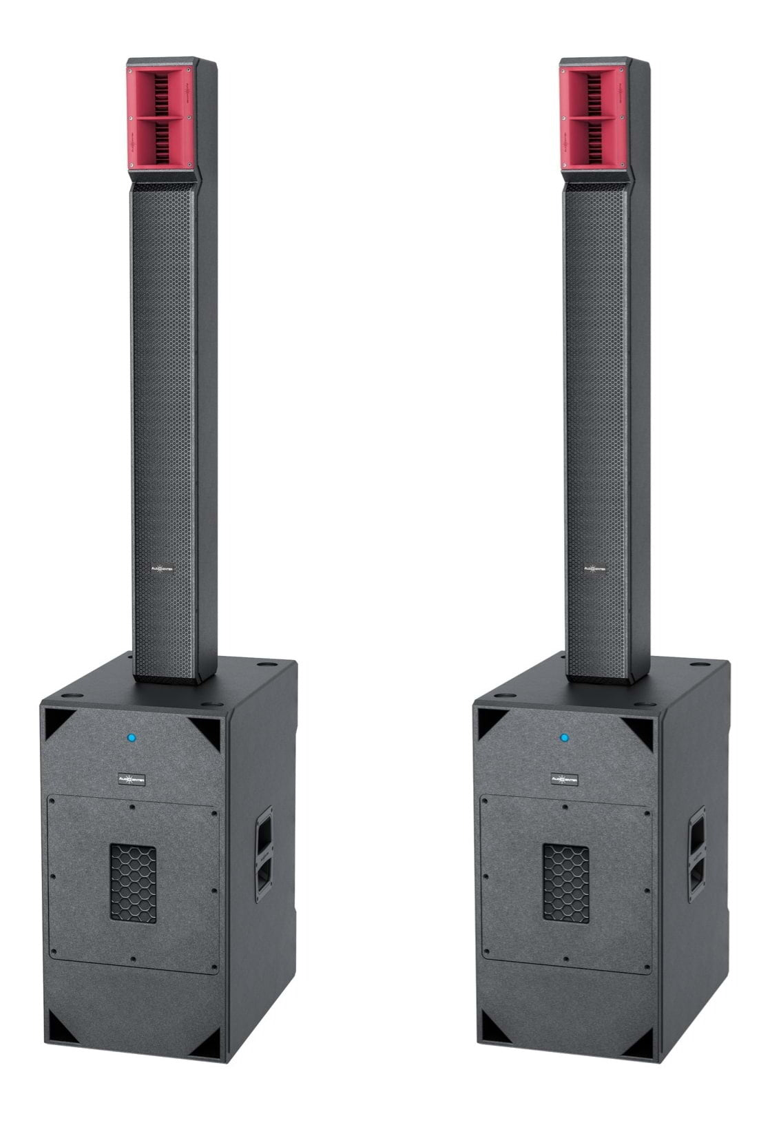 AudioCenter Dual L83+L83S Active DSP Column PA System – Tunex Audio
