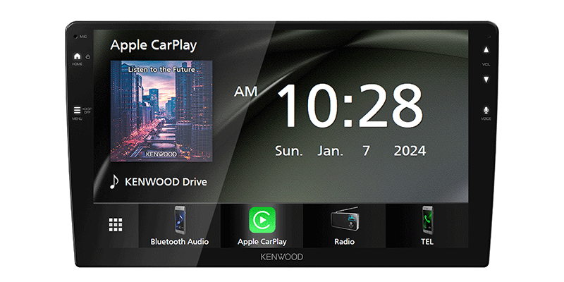 Kenwood DMX80AXS Monitor with Receiver 9.0" Universal Digital Multimedia Receiver