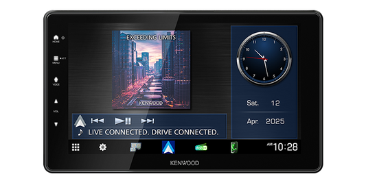 Kenwood DMX7509XDS 9 Inch HD Wireless Apple CarPlay & Android Auto Head Unit