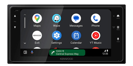Kenwood DMX723WS 6.8 Inch 200mm Wireless Apple CarPlay & Android Auto Head Unit