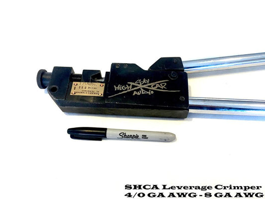 Sky High Car Audio Crimper 4/0, 2/0 ,0Gauge Crimper *Special Order*