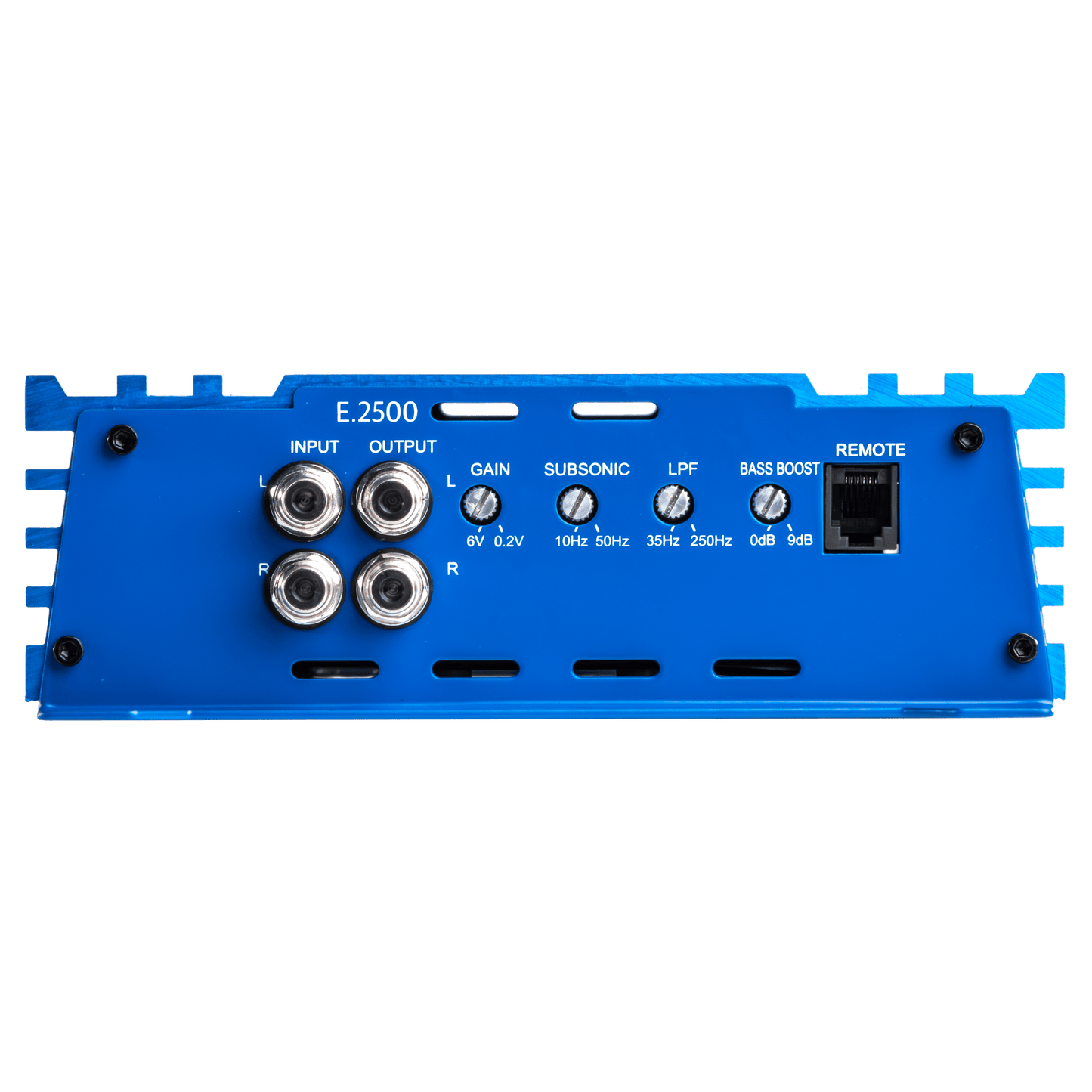 Tunex E.2500 Subwoofer Amplifier 2500w Mono w/ Bass Controller image 3