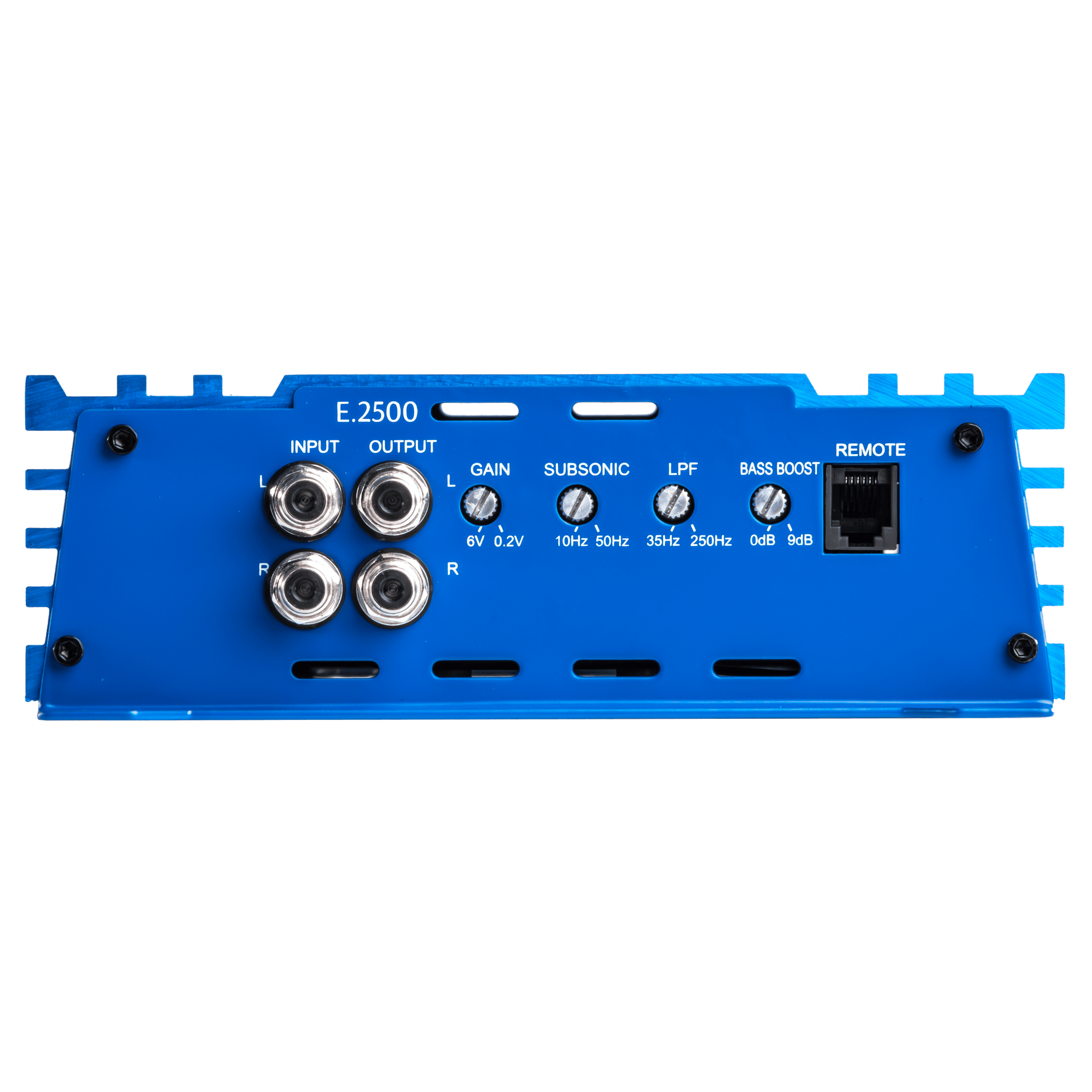 Tunex E.2500 Subwoofer Amplifier 2500w Mono w/ Bass Controller image 3