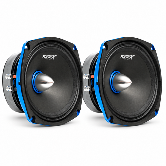 Tunex Pro 6x9 Bullet Midrange Speaker 250rms TX-6X9BMR (PAIR)