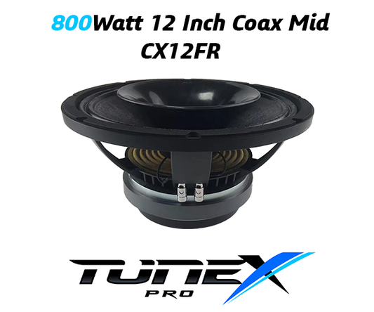 Tunex PRO 12Inch CX12FR Coax Mid 800Rms (Sold Single) image 0