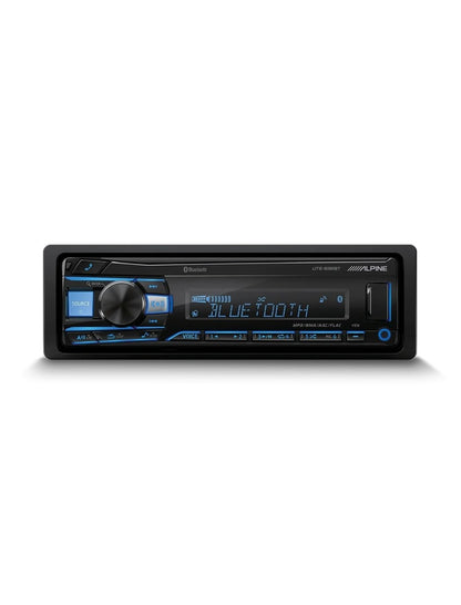 Alpine UTE-83EBT ALPINE HEAD UNIT SINGLE DIN BLUETOOTH 4V PRE-OUT MAX POWER 50W X 4