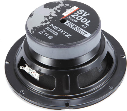 Hertz SV200L 8inch | Spl Woofer | 500 W | 4 Ohm | Pair
