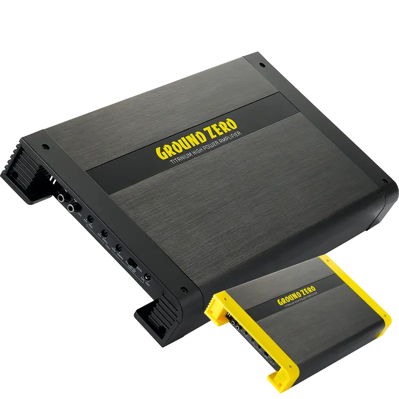 Ground Zero GZTA 4125X-B 4ch class A/B amplifier 640 Watts image 1