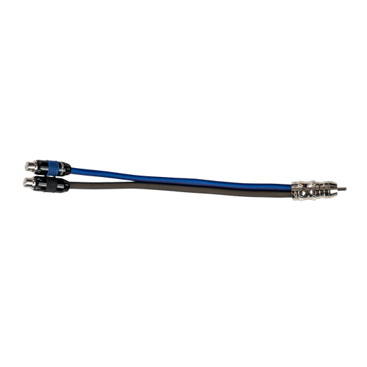 Tunex Premium Ofc RCA Cable 1 Male-2 Female Y Splitter image 0