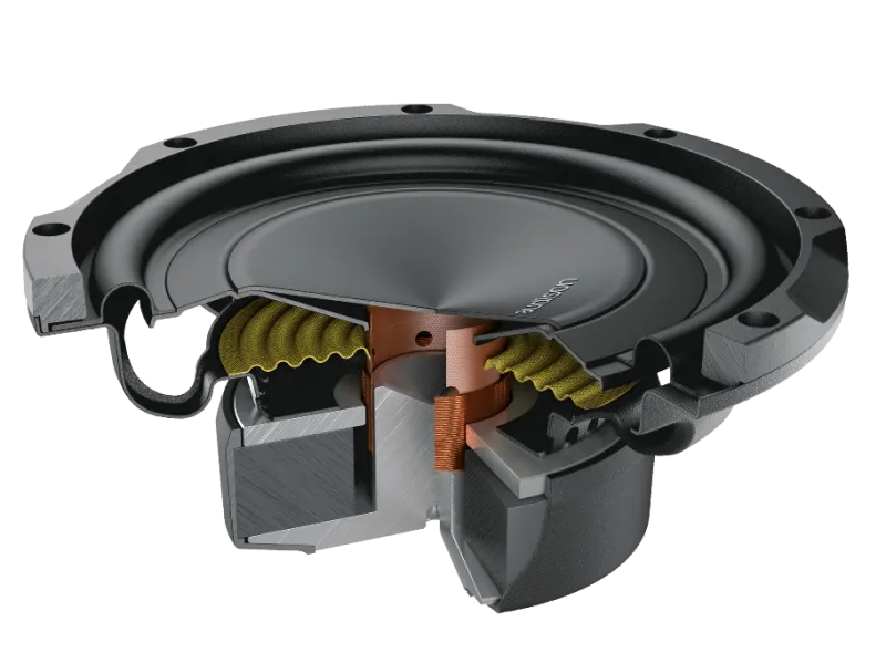AUDISON APS8D Subwoofer Driver | 500 W Peak Power | 200 mm | 4 + 4 ohm