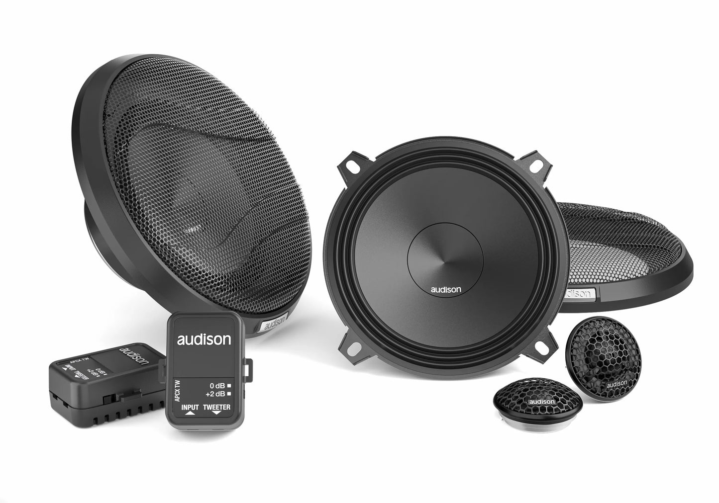 AUDISON APK165 Kit | 225 W Peak Power | Kit 2 way 4 ohm | AP 1 + AP 5 + Crossover