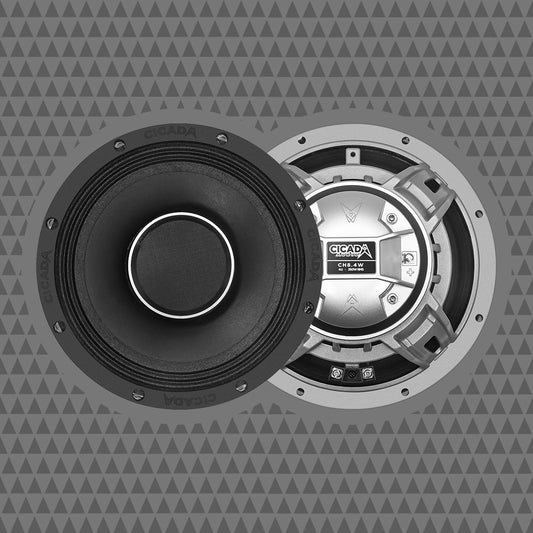 Cicada Audio CH8.4W 8-INCH COAXIAL HORN SPEAKERS – 4Ω