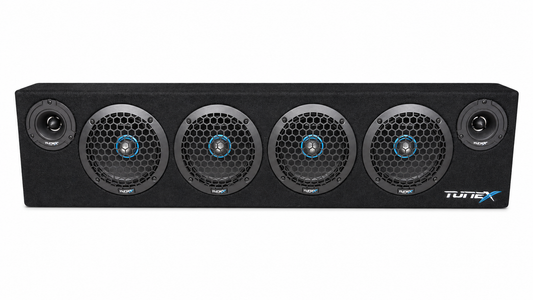Tunex Pro 6.5  Bullet Quad Midbox with Tweeters and Box 1400Watts