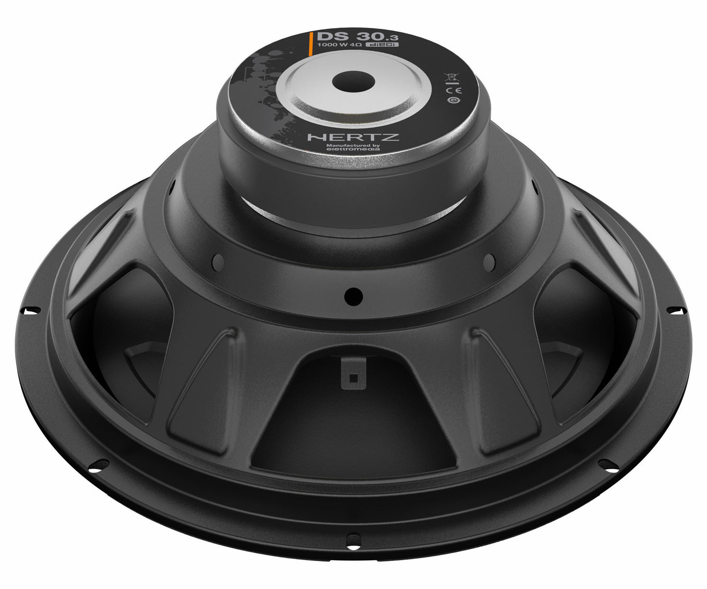 HERTZ DS303 300 (12) mm (in.) | Subwoofer | 1000 W | 4 Ohm | Dual Voice Coil
