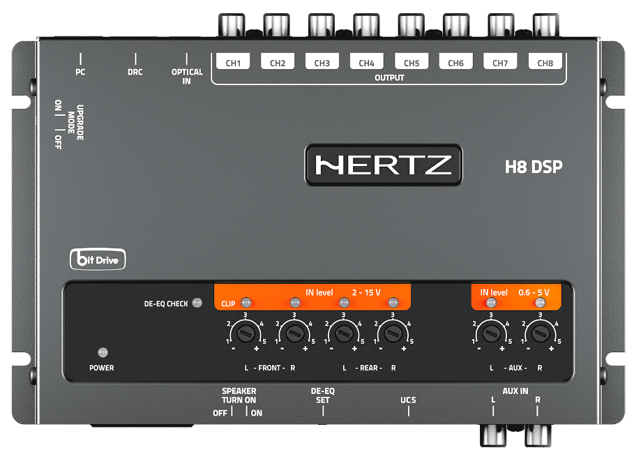Hertz H8 DSP 8CH Out with Input EQ