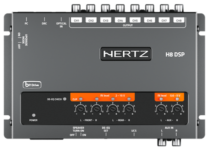 Hertz H8 DSP 8CH Out with Input EQ