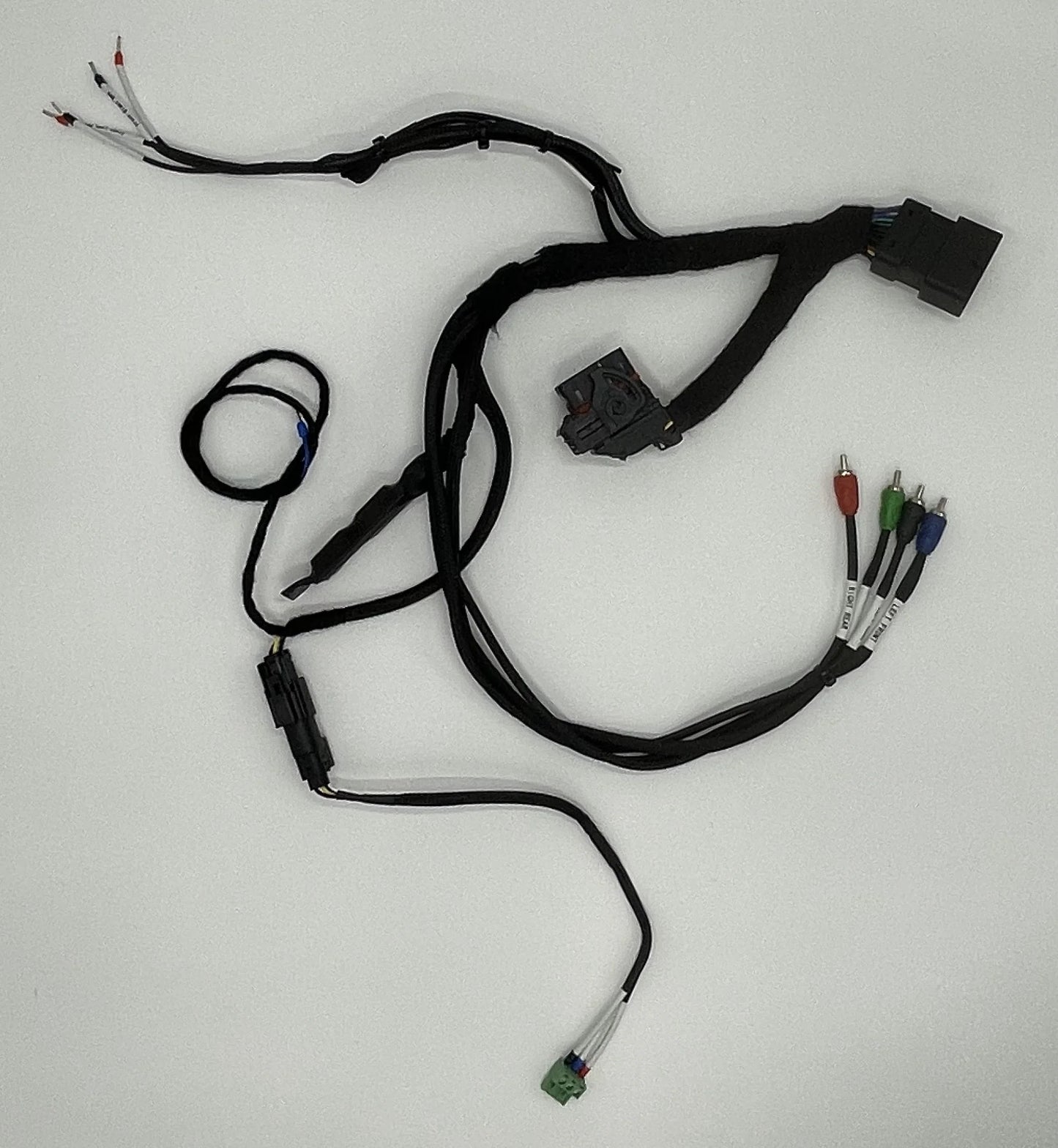 NVS AUDIO HKI Mini DSP T Harness for Factory Harley Radio (GTS ,GT, 4.3) 2014-2023