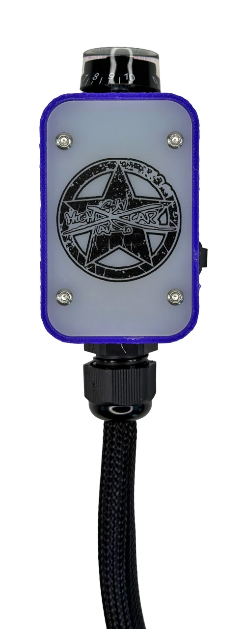 Sky High Car Audio Premium V2 Bass Knob with Voltmeter and RGB LEDs