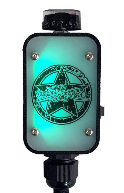 Sky High Car Audio Premium V2 Bass Knob with Voltmeter and RGB LEDs