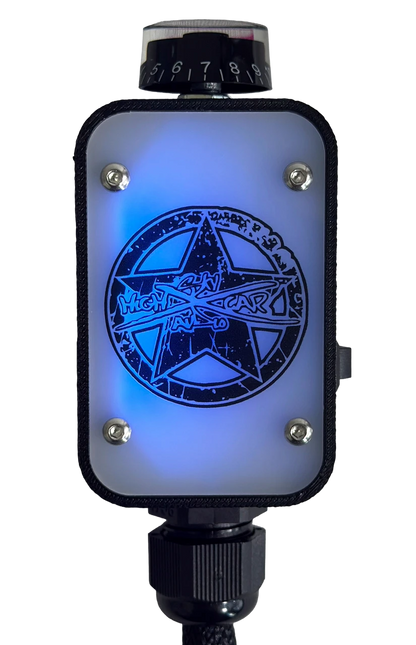 Sky High Car Audio Premium V2 Bass Knob with Voltmeter and RGB LEDs
