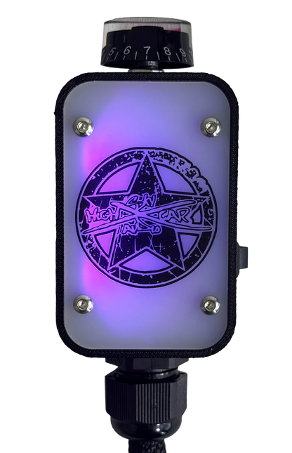 Sky High Car Audio Premium V2 Bass Knob with Voltmeter and RGB LEDs