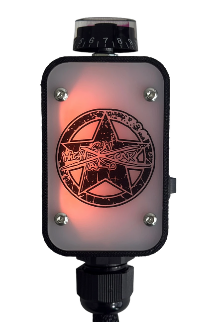 Sky High Car Audio Premium V2 Bass Knob with Voltmeter and RGB LEDs