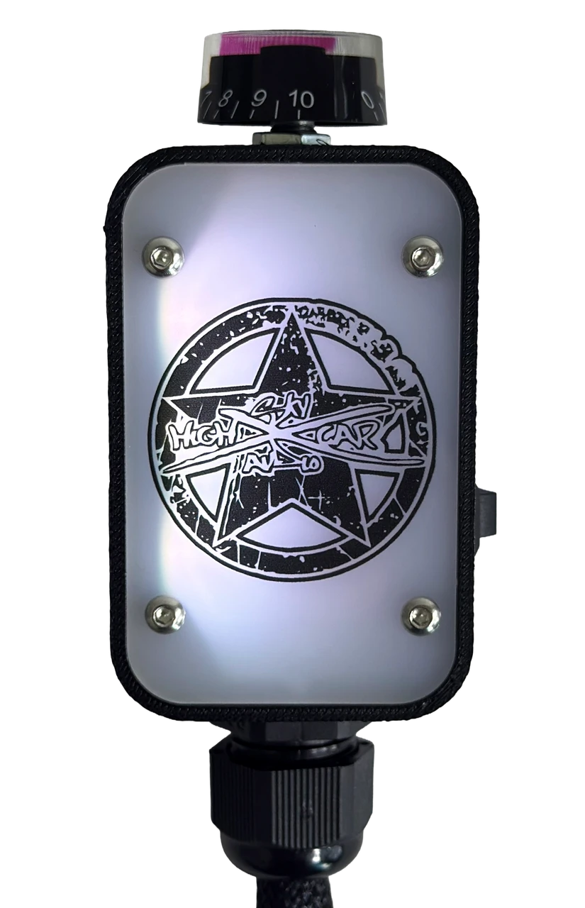 Sky High Car Audio Premium V2 Bass Knob with Voltmeter and RGB LEDs