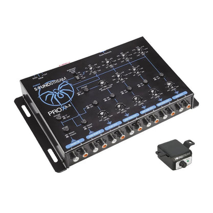 Soundstream PROX4.1 | 5-Way Electronic Crossover Optimized for Extreme SPL Applications
