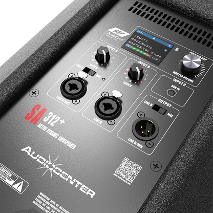 AUDIOCENTER SA312+ Active DSP-controlled full range loudspeaker 12"