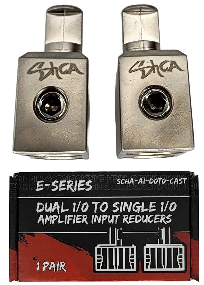 Sky High Car Audio Cast Aluminum Dual 1/0 to 1/0 Gauge Inputs
