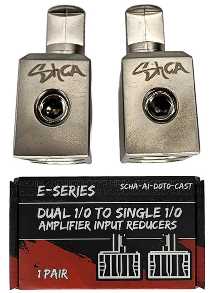 Sky High Car Audio Cast Aluminum Dual 1/0 to 1/0 Gauge Inputs