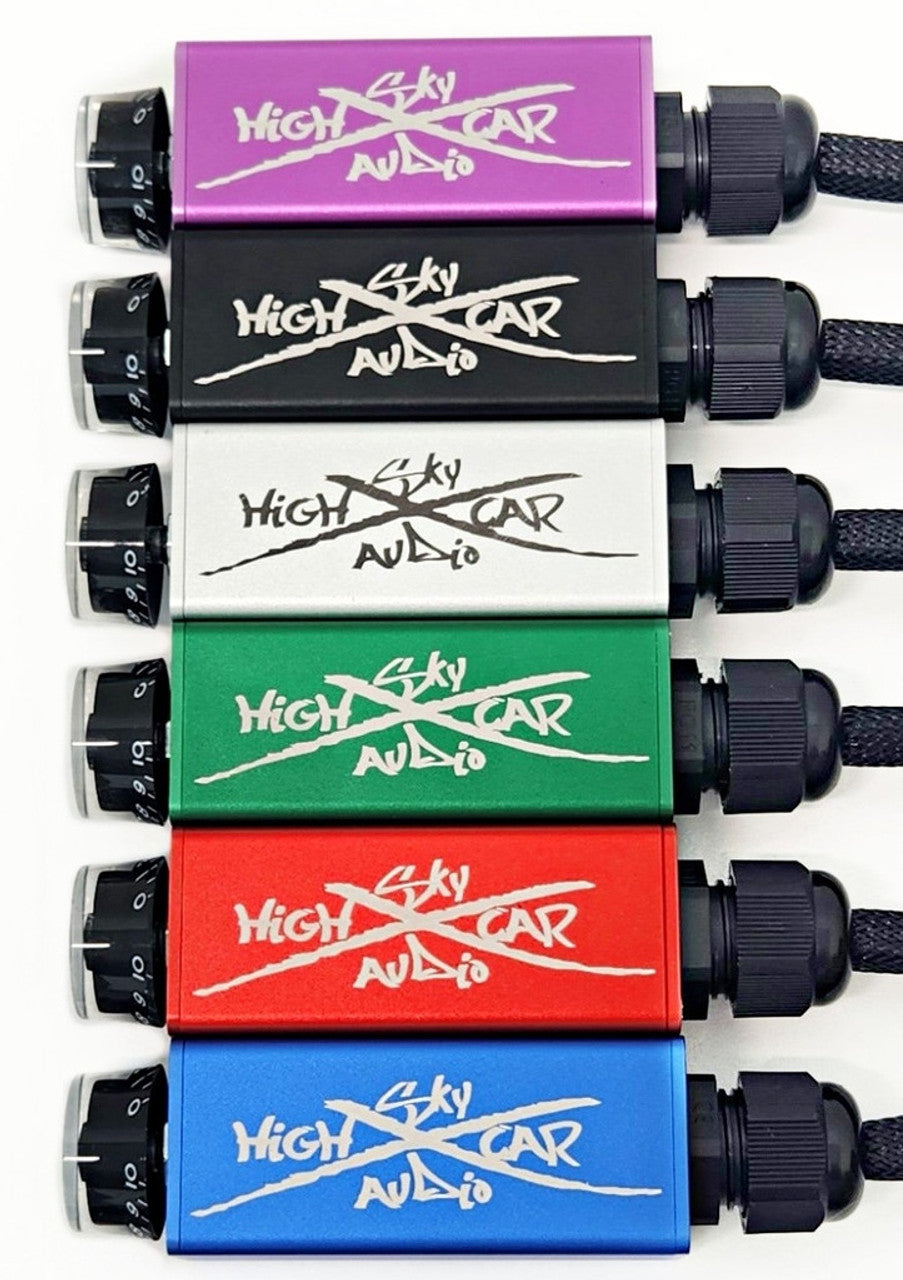 Sky High Car Audio USA Bass Knob ALUMINIUN